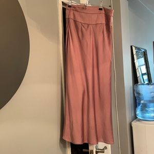 Free people pink skirt